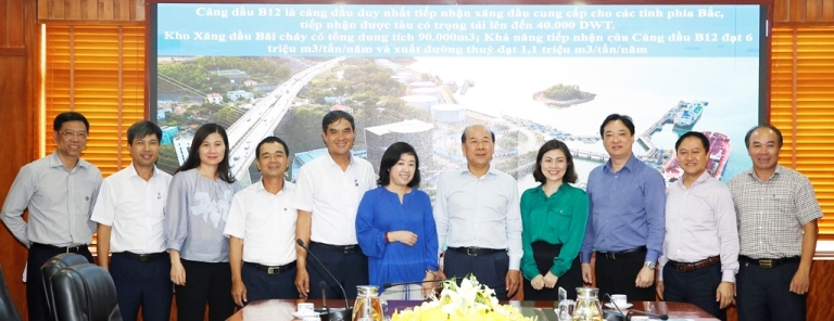 Thứ trưởng Bộ Giao thông Vận tải Nguyễn Văn Công tới thăm và làm việc tại B12