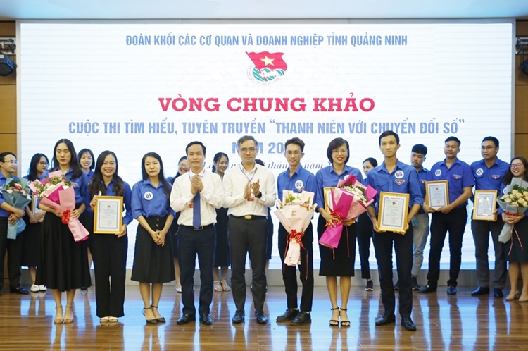 Đoàn thanh niên Petrolimex Quảng Ninh đạt giải Nhì Cuộc thi tìm hiểu, tuyên truyền "Thanh niên với chuyển đổi số"