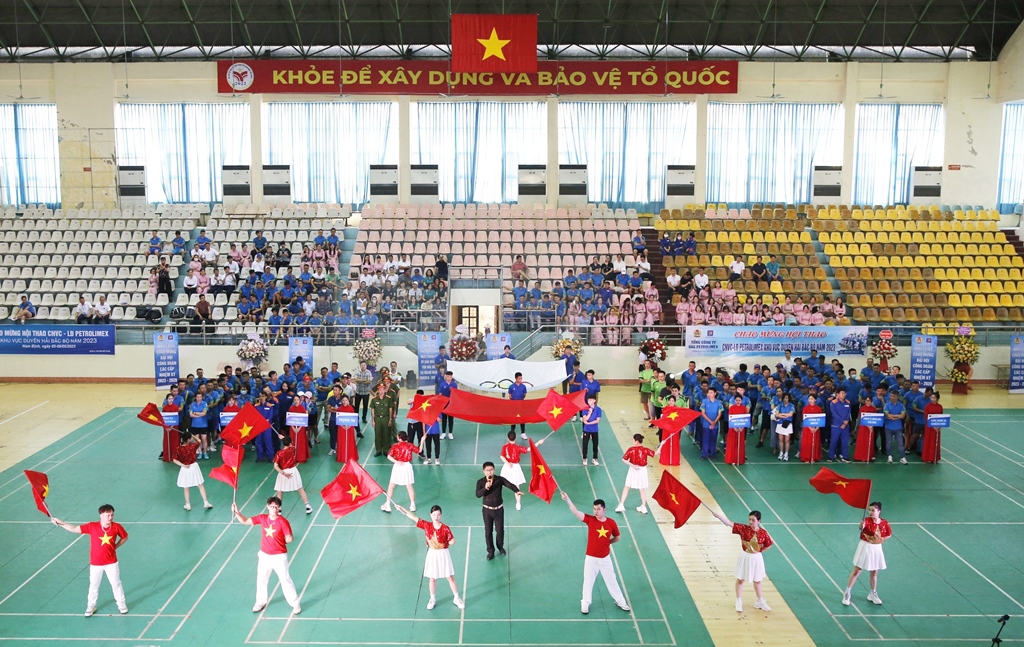Công ty Xăng dầu B12 tham gia Hội thao CNVC-LĐ Petrolimex khu vực duyên hải Bắc Bộ năm 2023