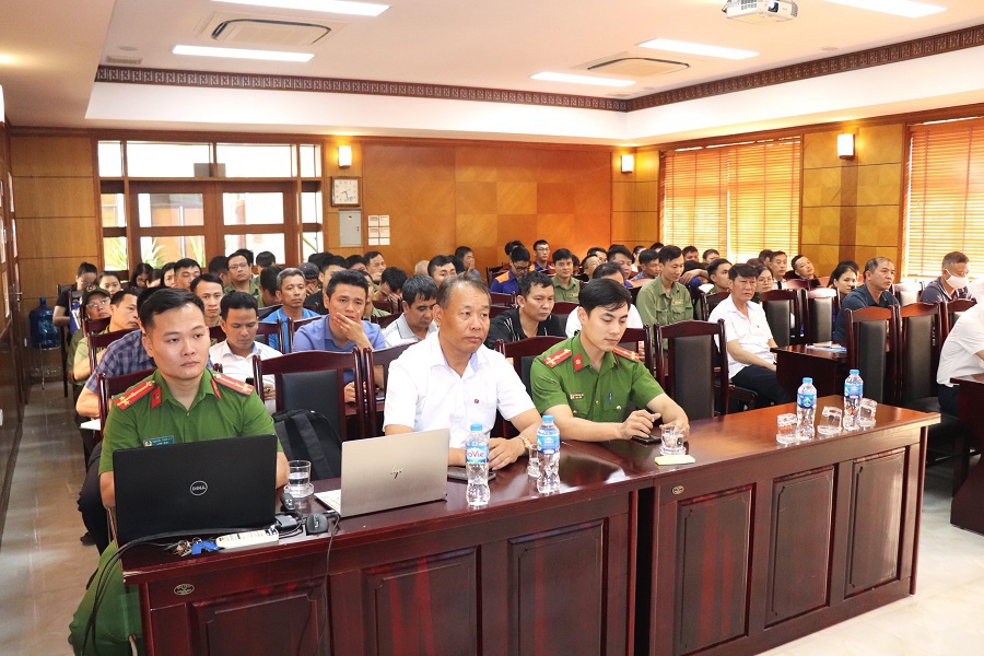 XNXD K131 tổ chức tuyên truyền, huấn luyện bổ sung nghiệp vụ PCCC & CNCH năm 2024