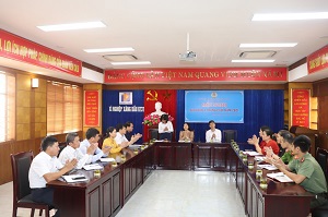 Cụm Công đoàn số 4 tổ chức Hội nghị giao ban 6 tháng cuối năm 2021