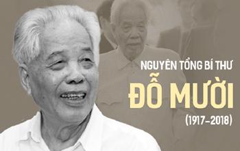 Thương nhớ bác Đỗ Mười