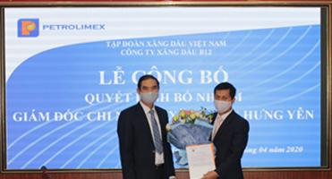 Công bố quyết định bổ nhiệm Giám đốc Chi nhánh Xăng dầu Hưng Yên