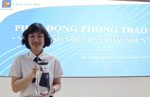 Petrolimex Quảng Ninh hưởng ứng phong trào "Nói không với chất thải nhựa"