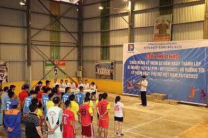 XNXD K131 tổ chức “Giải thể thao chào mừng kỷ niệm ngày thành lập đơn vị”