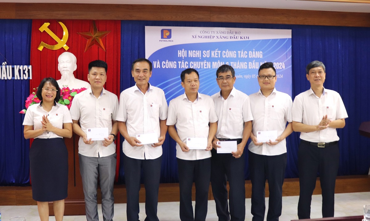 XNXD K131 tổ chức Hội nghị sơ kết công tác Đảng và chuyên môn 6 tháng đầu năm 2024