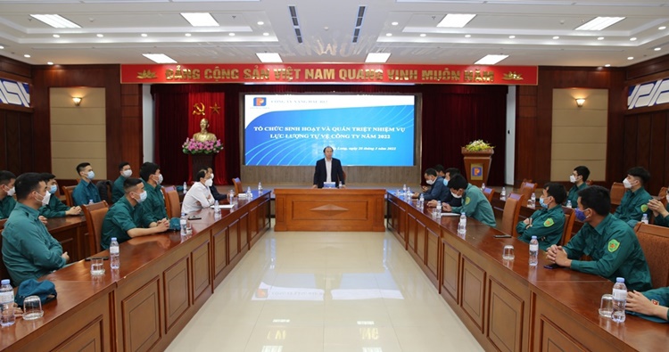 Quán triệt nhiệm vụ cho lực lượng tự vệ nhân ngày truyền thống 28/3