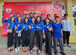 Đoàn thanh niên Petrolimex Quảng Ninh tham gia chương trình Hiến máu tình nguyện "Giọt hồng đất mỏ"