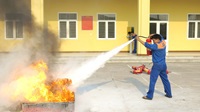 Huấn luyện nghiệp vụ phòng cháy và chữa cháy năm 2017