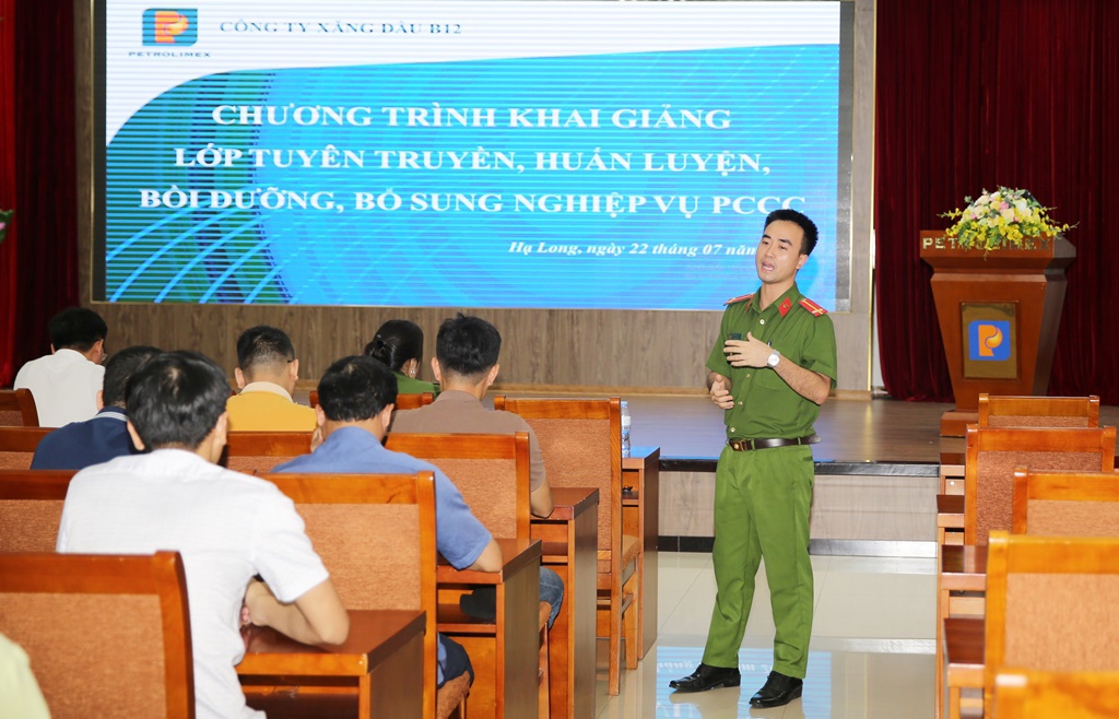 Bồi dưỡng nghiệp vụ PCCC&CNCH năm 2023