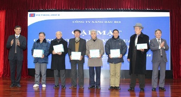 Gặp mặt cán bộ công nhân viên hưu trí nhân dịp năm mới – Xuân Bính Thân 2016