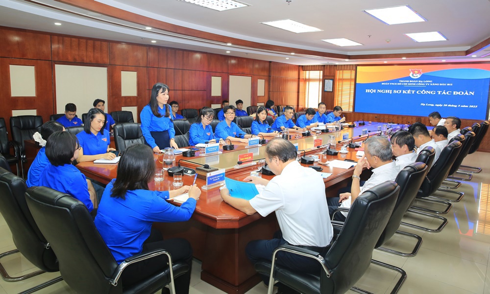 Hội nghị Sơ kết công tác đoàn và thực hiện công tác nhân sự của Đoàn Thanh niên Công ty Xăng dầu B12