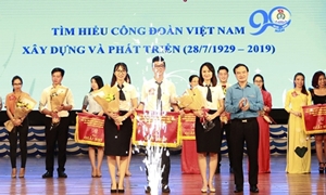 Công đoàn B12 đạt giải Nhất Hội thi Tìm hiểu 90 năm Công đoàn Việt Nam