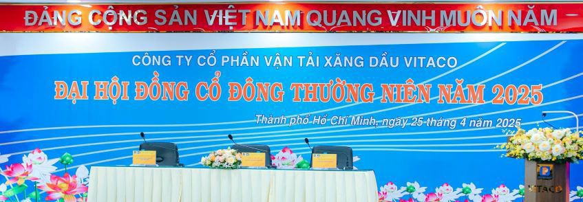 Đại hội đồng cổ đông thường niên năm 2025 của Công ty Cổ phần Vận tải Xăng dầu VITACO tổ chức thành công