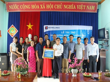 VITACO tài trợ trường mầm non xã Hướng Việt, huyện Hướng Hóa, tỉnh Quảng Trị