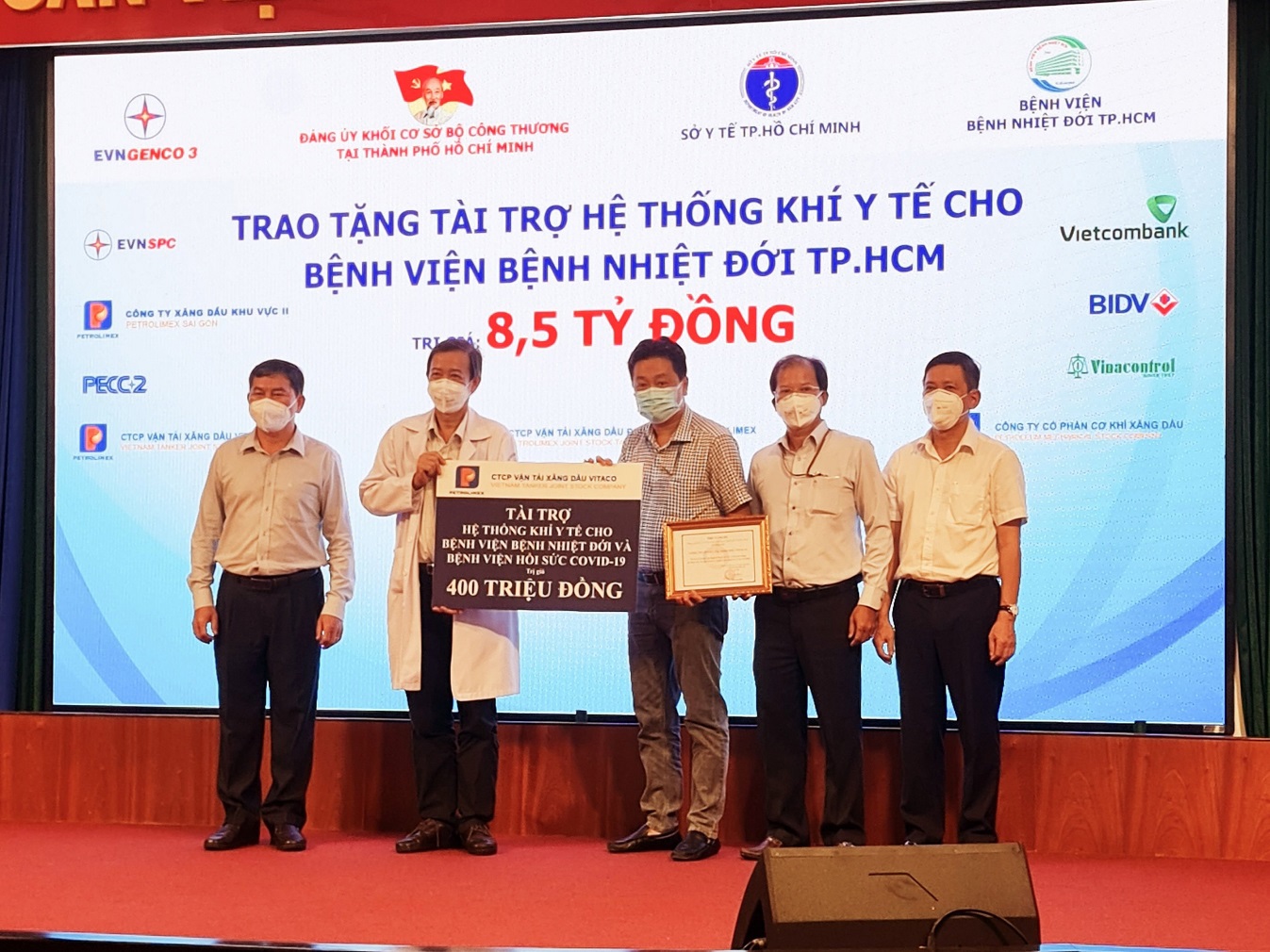 VITACO chung tay góp sức cùng ngành Y tế đẩy lùi dịch bệnh COVID-19