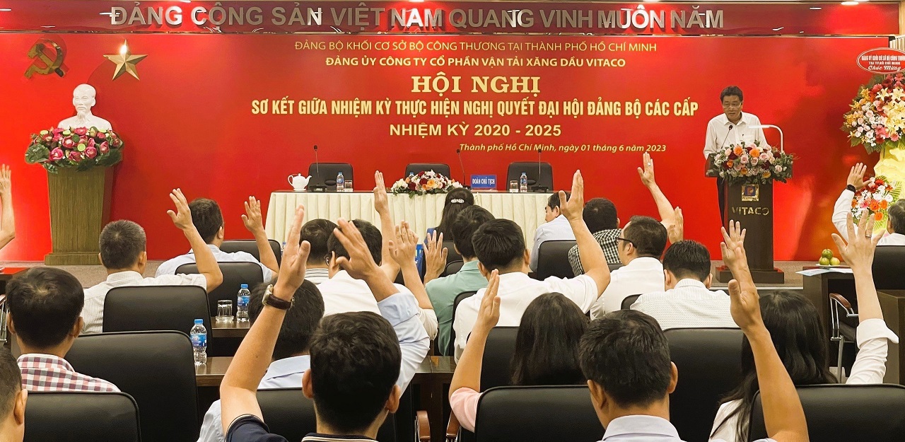 Hội nghị sơ kết giữa nhiệm kỳ thực hiện Nghị Đại hội Đảng các cấp nhiệm kỳ 2020-2025