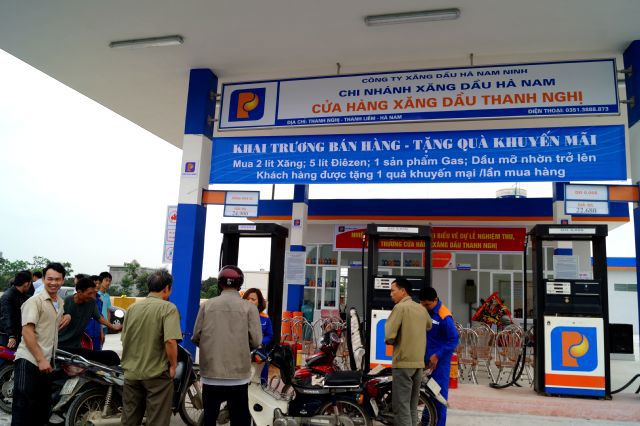 CNXD Hà Nam khai trương cửa hàng xăng dầu Thanh Nghị