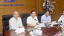 Buổi làm việc giữa Tập đoàn xăng dầu Việt Nam với Công ty xăng dầu Hà Nam Ninh và Công ty xăng dầu Thái Bình
