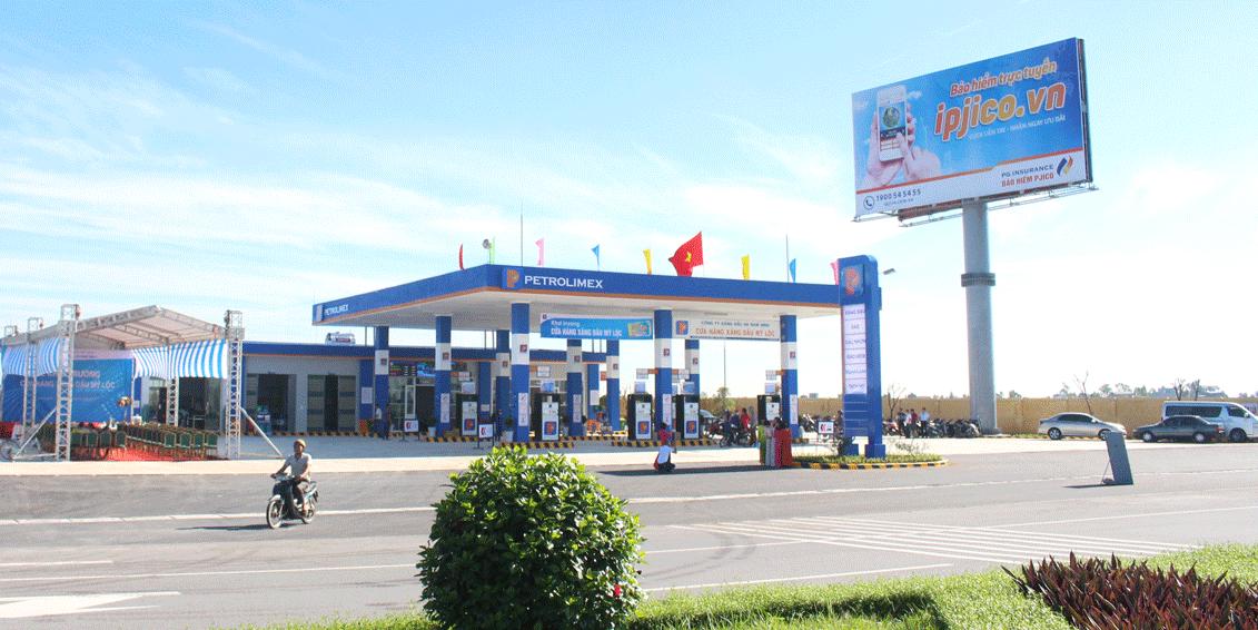 Khai trương cửa hàng xăng dầu Mỹ Lộc tại thị trấn Mỹ Lộc, Nam Định