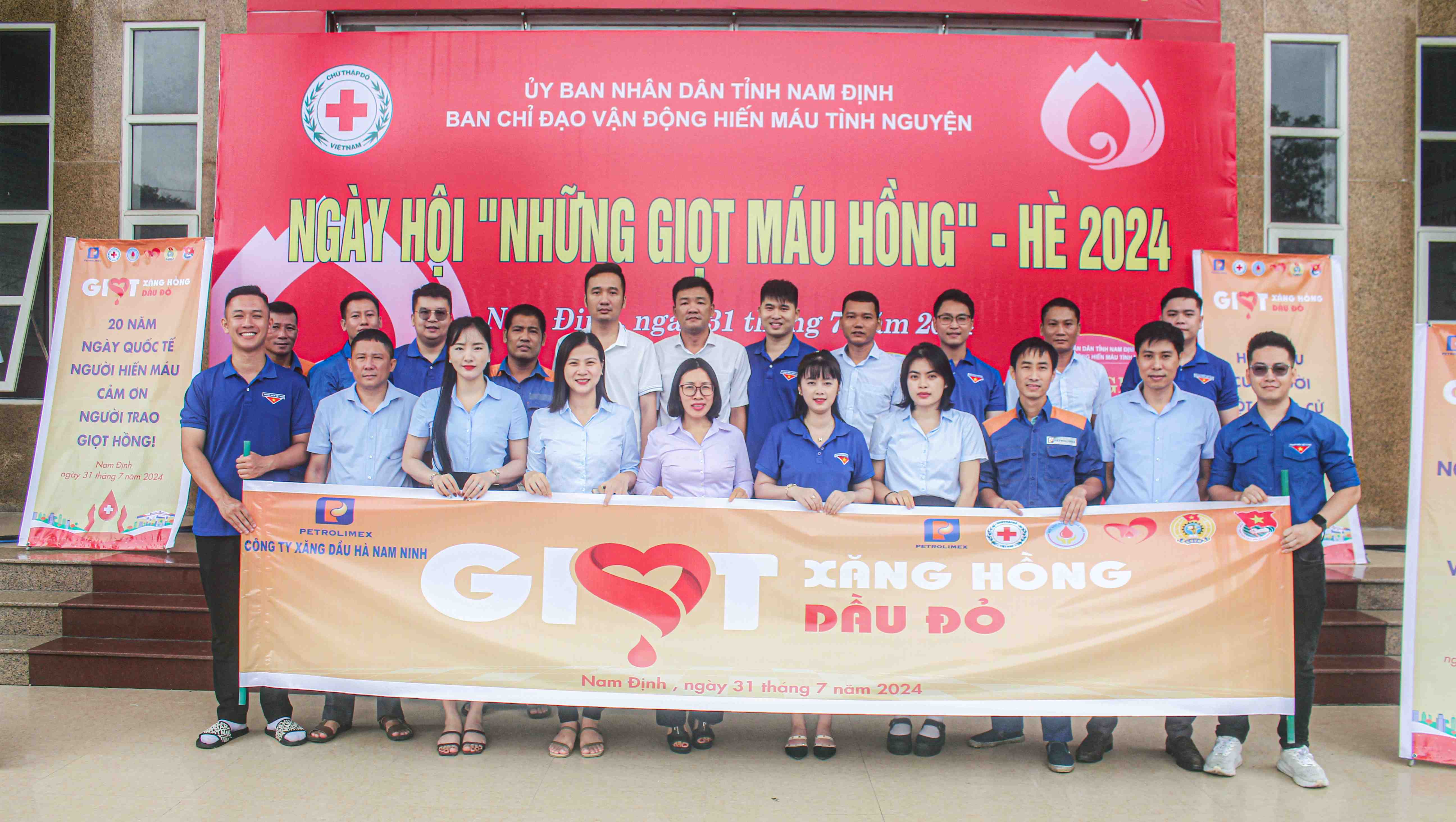 Petrolimex Hà Nam Ninh tham gia hiến máu vì cộng đồng