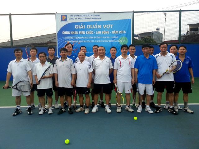 Giải Quần vợt Công nhân viên chức – Lao động – năm 2014