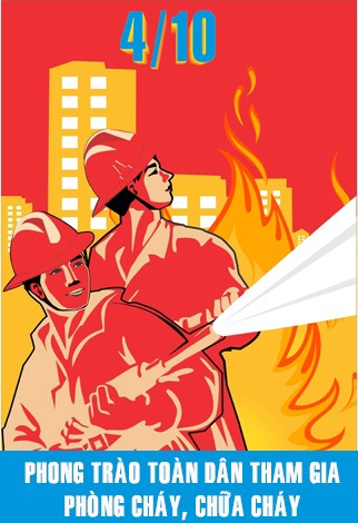 (04/10) Hưởng ứng "Ngày toàn dân phòng cháy chữa cháy"