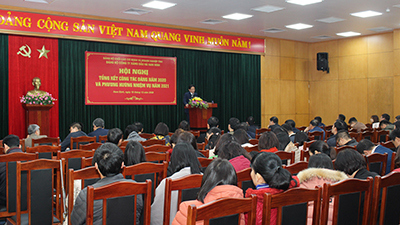 Hội nghị tổng kết công tác Đảng năm 2020 và phương hướng nhiệm vụ năm 2021