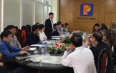 Hiệp hội Xăng dầu Việt Nam làm việc với Công ty Xăng dầu Hà Nam Ninh