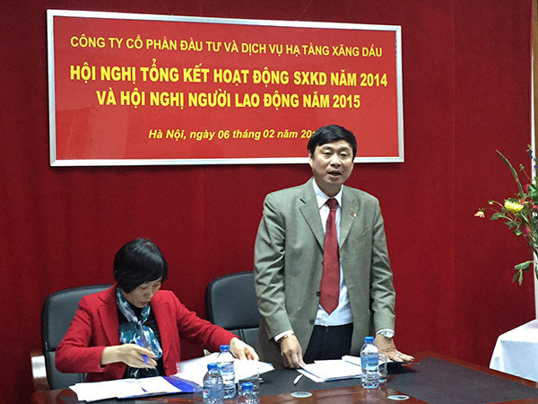 Tổng kết công tác sản xuất kinh doanh năm 2014 và Hội nghị người lao động năm 2015
