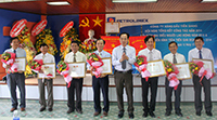 Petrolimex Tiền Giang biểu dương điển hình tiên tiến giai đoạn 2010-2014