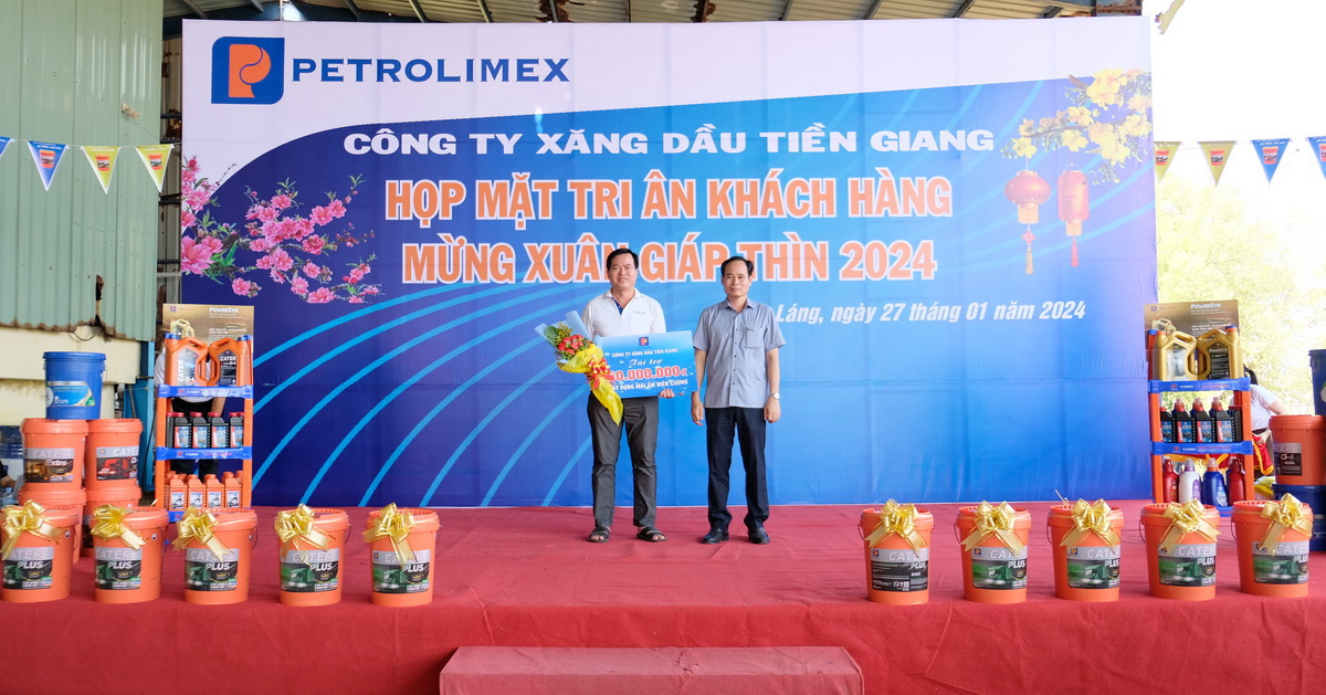 Petrolimex Tiền Giang Tri ân khách hàng - Mừng Xuân Giáp Thìn 2024 ở vùng biển Gò Công
