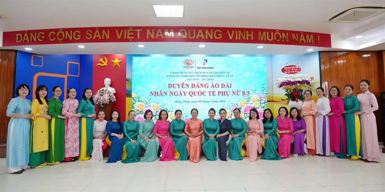 Petrolimex Đồng Tháp giao lưu chào mừng Ngày Quốc tế Phụ nữ 8/3