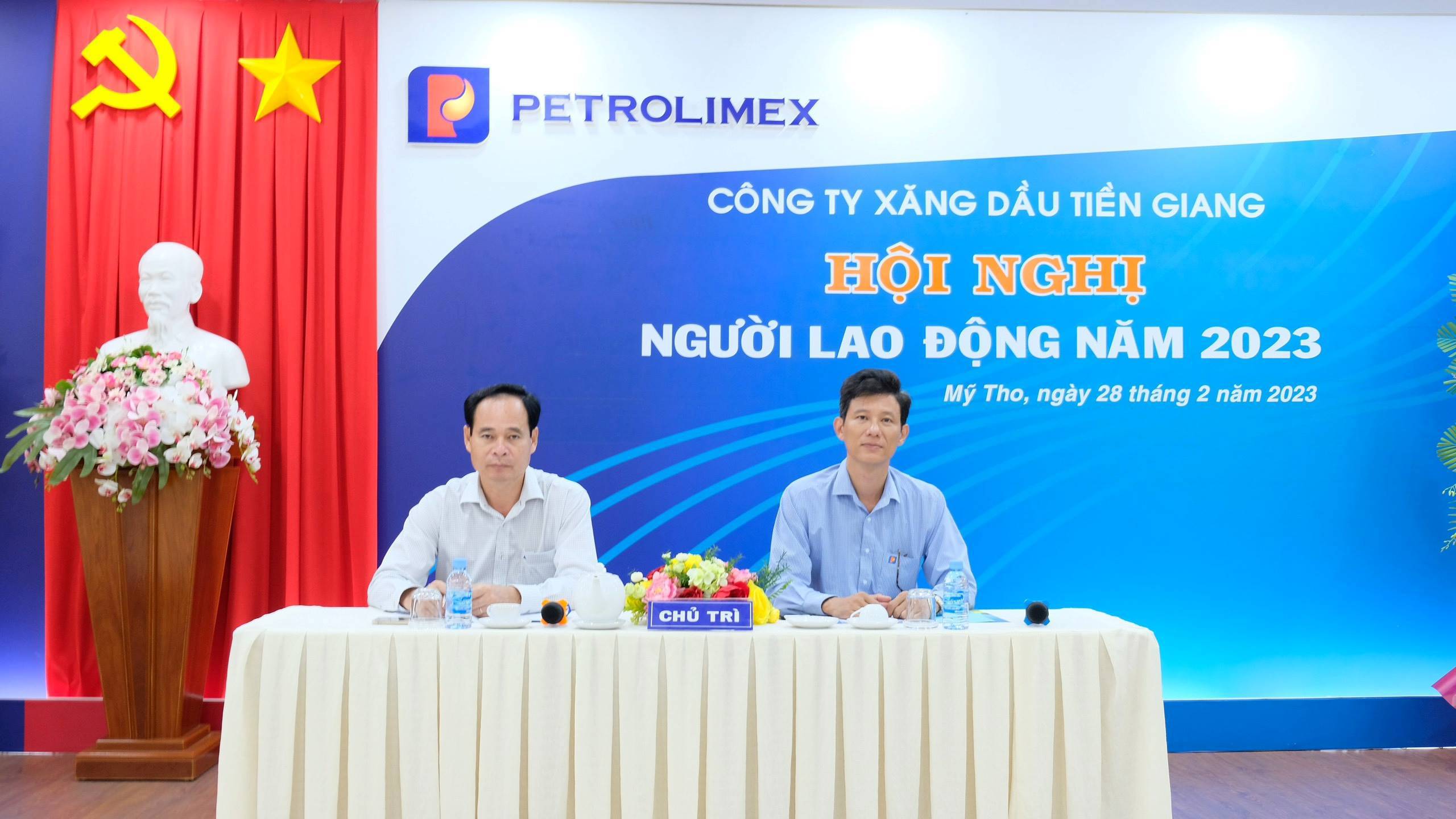 Petrolimex Tiền Giang Hội nghị Người lao động năm 2023