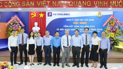 Petrolimex Tiền Giang hội nghị người lao động năm 2020 với quyết tâm tăng trưởng thị phần bán lẻ