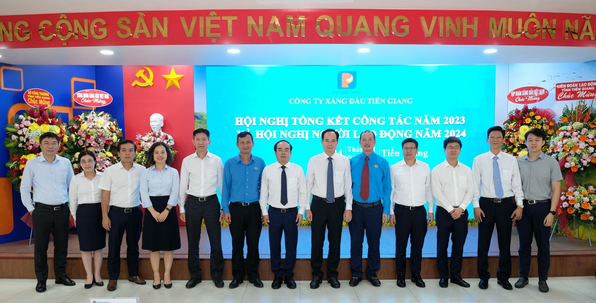 Petrolimex Tiền Giang tổng kết công tác năm 2023 và Hội nghị Người lao động năm 2024