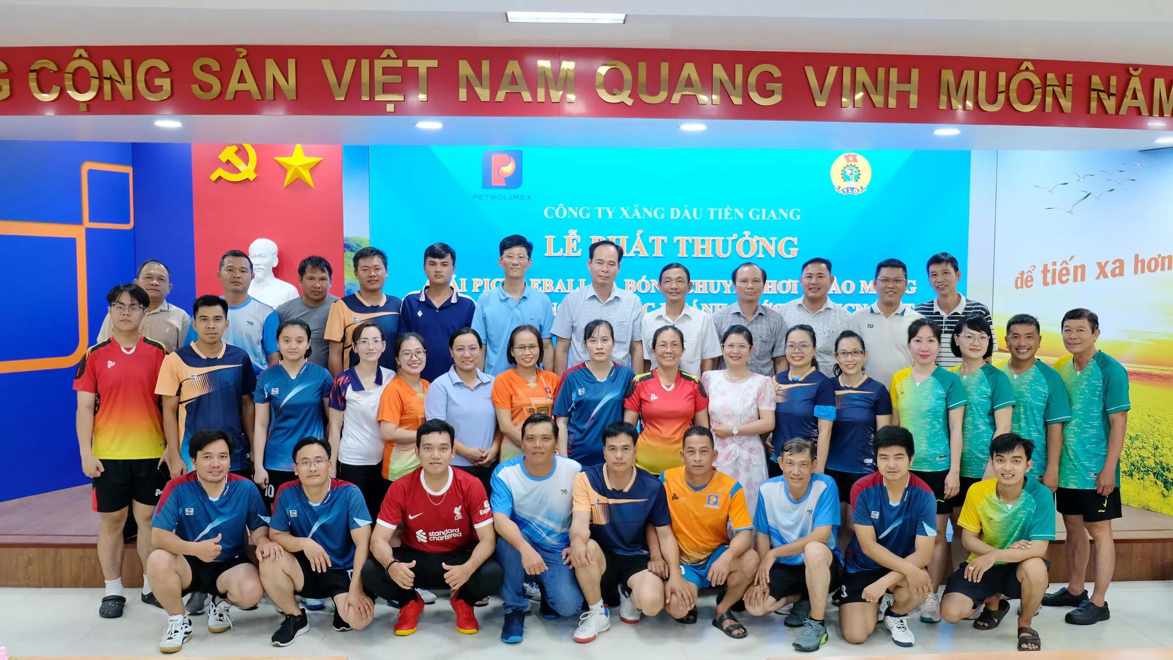 Thi đấu giao lưu Pickleball và Bóng chuyền hơi chào mừng ngày Lễ Quốc khánh 2/9