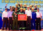 Đạt Giải Nhất Hội thi kỹ thuật nghiệp vụ chữa cháy và CNCH lực lượng quần chúng TP. Đà Nẵng 2016