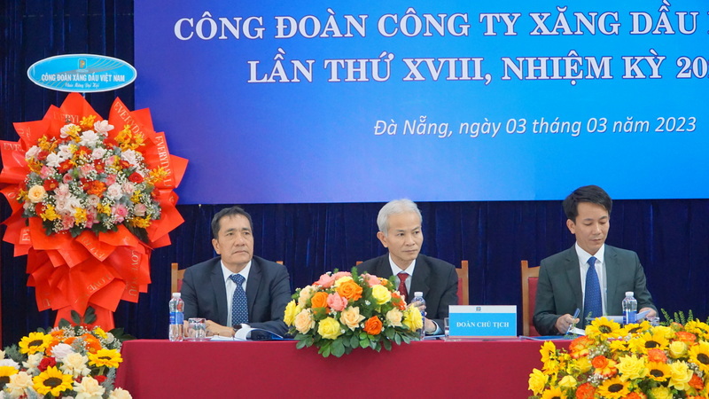 Tổ chức Đại hội Công đoàn cơ sở Công ty Xăng dầu Khu vực V khóa XVIII, nhiệm kỳ 2023-2028