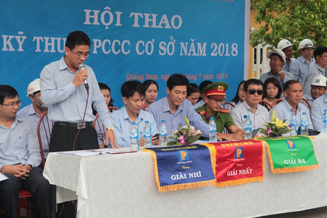 CNXD Quảng Nam hội thao kỹ thuật PCCC 2018