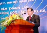 Kỷ niệm 40 năm thành lập, đón nhận Huân chương Độc lập hạng Ba