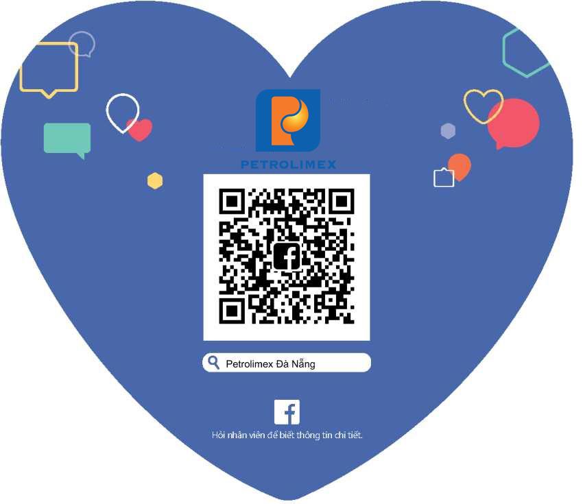 QR code trang Facebook Petrolimex Đà Nẵng
