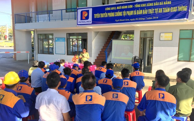 Tuyên truyền phòng chống tội phạm và đảm bảo trật tự ATGT