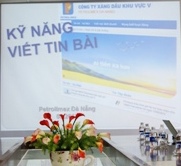 Tập huấn kỹ năng viết tin bài