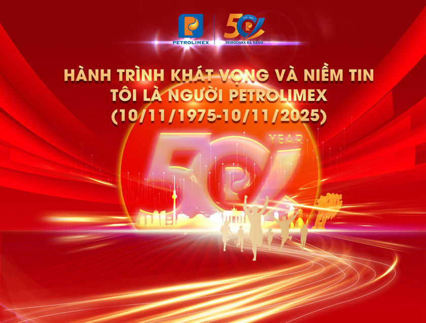 Petrolimex Đà Nẵng long trọng kỷ niệm 50 năm thành lập (1975 – 2025): “Tiếp năng lượng – Đón tương lai”