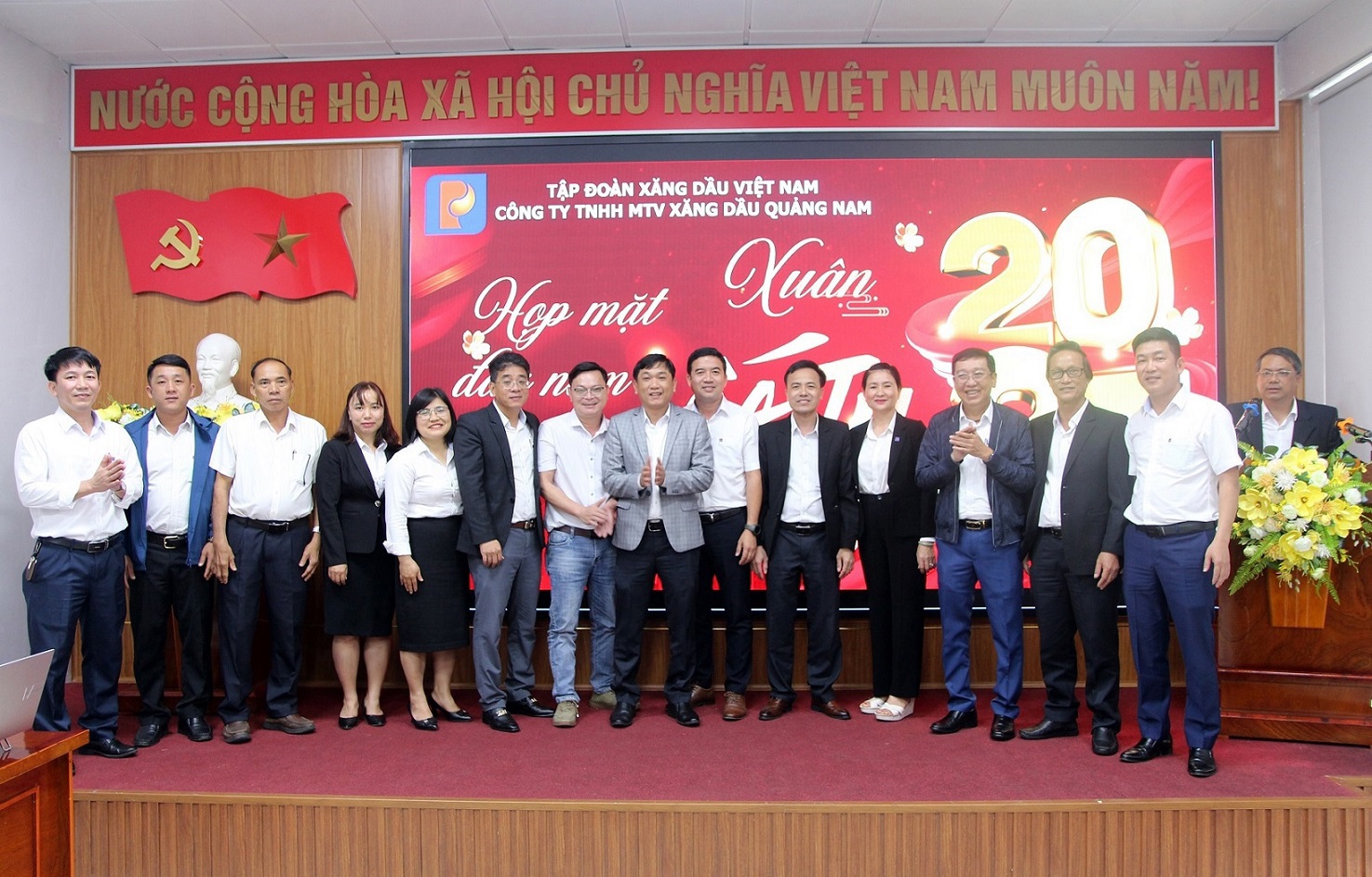 Công ty Xăng dầu Quảng Nam tổ chức Họp mặt đầu năm – Xuân Ất Tỵ 2025