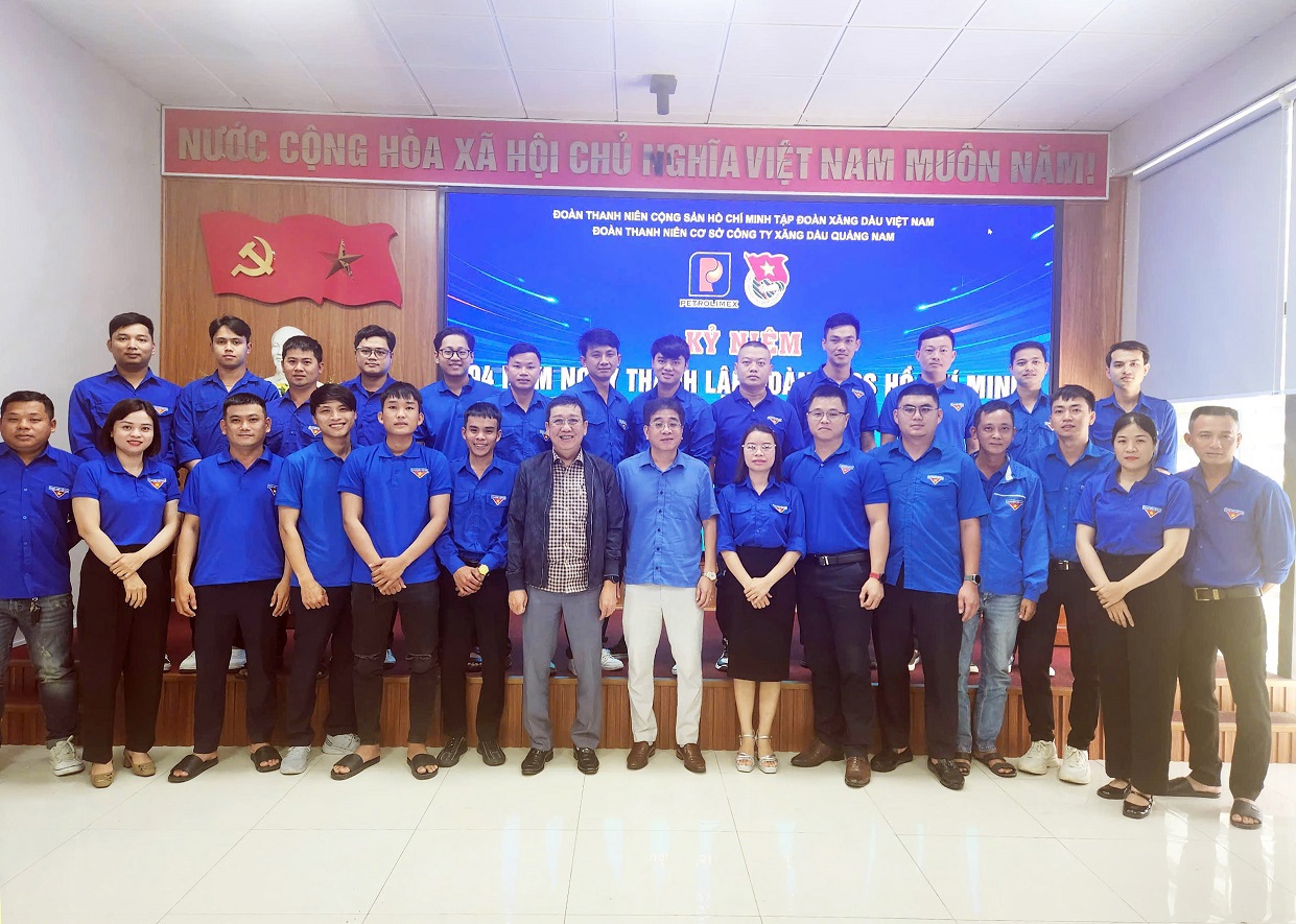 Tuổi trẻ Petrolimex Quảng Nam tổ chức chuỗi hoạt động kỷ niệm 94 năm ngày thành lập Đoàn TNCS Hồ Chí Minh