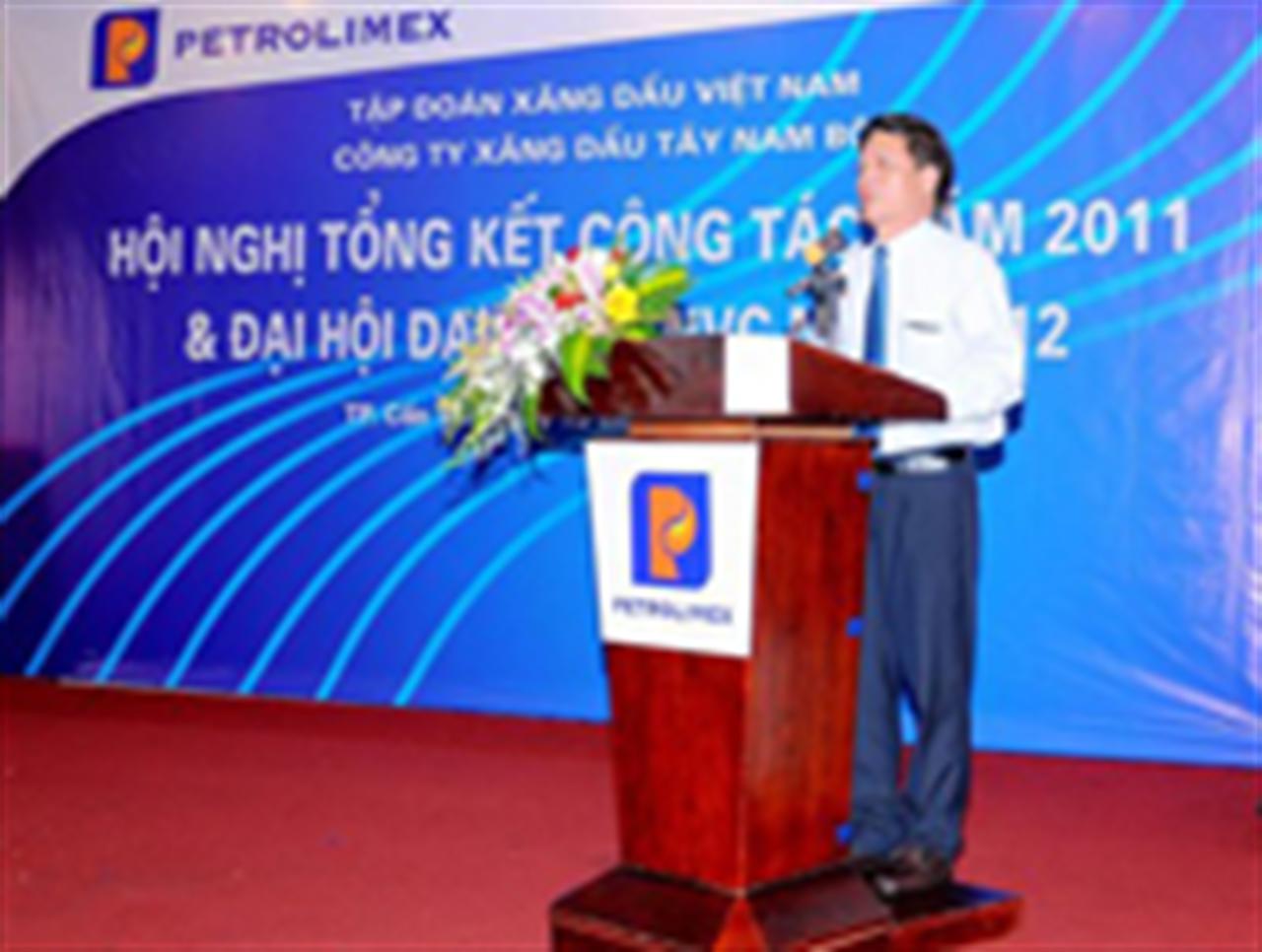 Hội nghị Tổng kết công tác năm 2011 và Đại hội đại biểu CNVC-LĐ năm 2012 - Công ty Xăng dầu Tây Nam Bộ