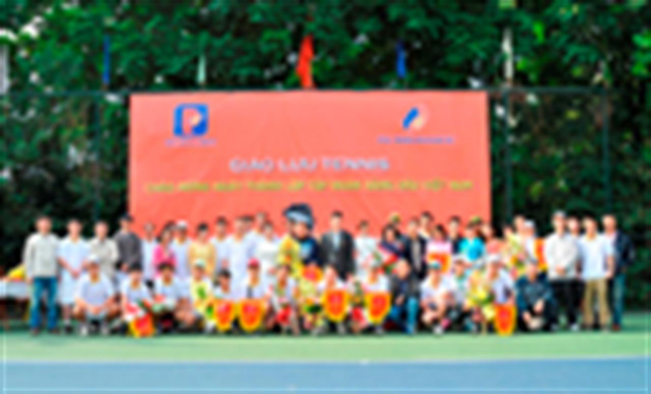 PJICO tổ chức Giao lưu Tennis Chào mừng thành lập Tập đoàn Xăng dầu Việt Nam