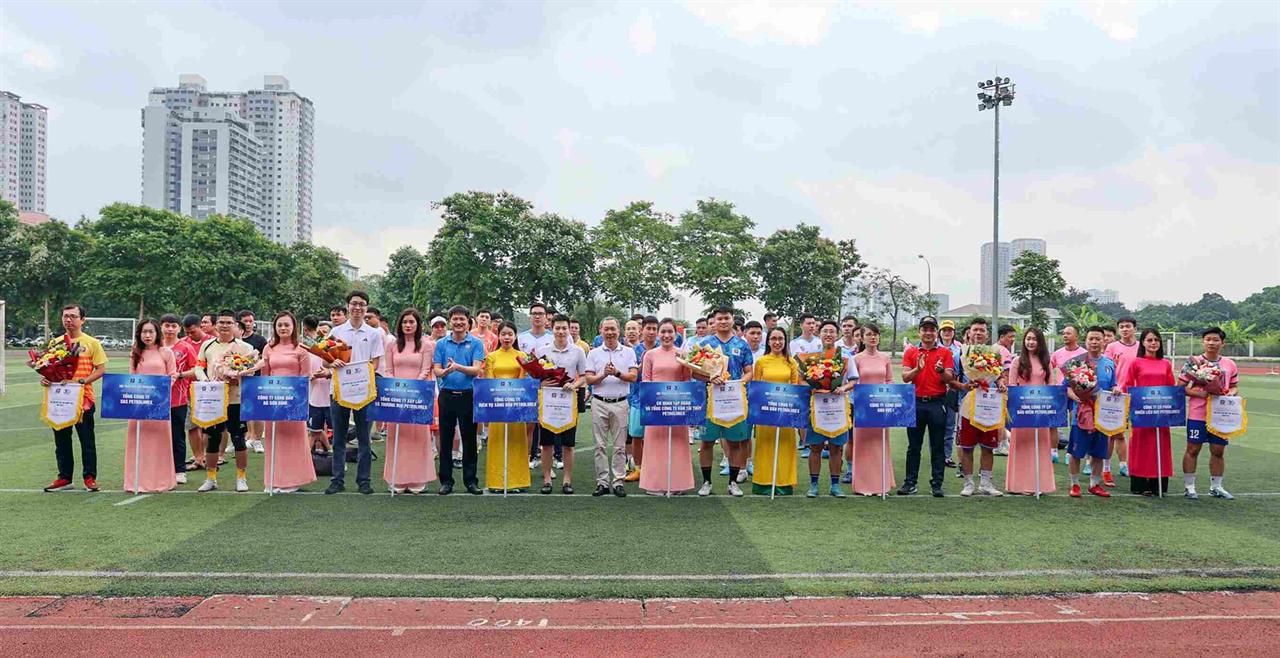 Khai mạc Hội thao chào mừng 30 thành lập Tổng công ty Hóa dầu Petrolimex